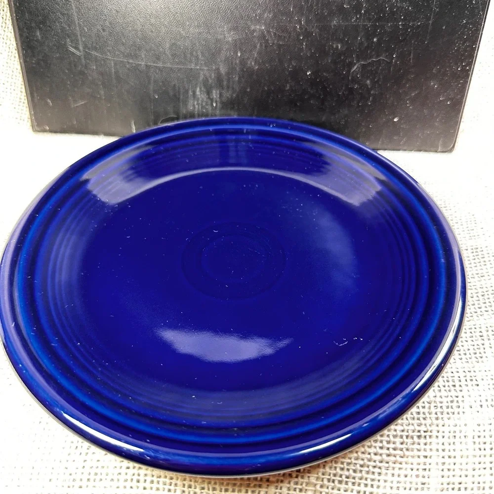 Fiesta Cobalt Blue 7.25 Salad Plate Homer Laughlin USA Lead Free Replacement